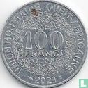 États d'Afrique de l'Ouest 100 francs 2021 - Image 1