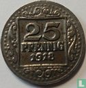 Münster in Westphalia 25 pfennig 1918 (type 1 - i without dot) - Image 1
