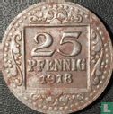 Münster in Westfalen 25 pfennig 1918 (type 1 - i met punt) - Afbeelding 1
