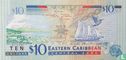 Oost-Caribische Staten 10 Dollars M - Afbeelding 2