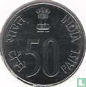 India 50 paise 1988 (Ottawa) - Image 2