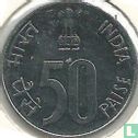 Inde 50 paise 1988 (Noida - type 2) - Image 2