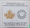 Canada 20 dollars 2022 (PROOF) "The legacy of Queen Elizabeth II" - Image 3