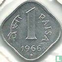 India 1 paisa 1966 (Bombay) - Afbeelding 1