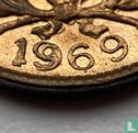 Colombie 1 centavo 1969 (fauté) - Image 3