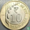 India 10 rupees 2019 (Noida - type 2) - Afbeelding 1