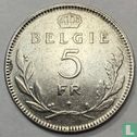 België 5 frank 1936 (NLD - positie B) - Afbeelding 2