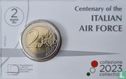 Italië 2 euro 2023 (coincard) "100th anniversary Italian Air Force" - Afbeelding 2
