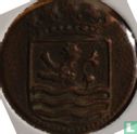 VOC 1 duit 1766 (Zeeland - plume) - Image 2