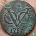 VOC 1 duit 1787 (West-Friesland) - Afbeelding 1
