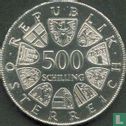 Autriche 500 schilling 1980 "25th anniversary of the State Treaty" - Image 2