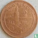 Gibraltar 2 pence 1991 (AA) - Afbeelding 2