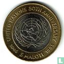 Lesotho 5 maloti 1995 "50th anniversary of the United Nations" - Image 1