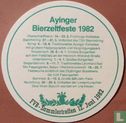 Ayinger Bierzeltfeste 1982