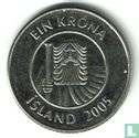 Island 1 Króna 2005 - Bild 1