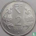Inde 2 roupies 2017 (Mumbai) - Image 1