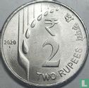 India 2 rupees 2020 (Noida) - Image 1