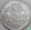 India 2 rupees 2018 (Hyderabad) - Afbeelding 1