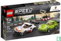 Lego 75888 Porsche 911 RSR en 911 Turbo 3.0 - Image 1