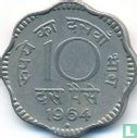 India 10 paise 1964 (Bombay - type 1) - Afbeelding 1