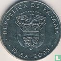 Panama 10 balboas 1978 "Ratification of Panama Canal Treaty" - Afbeelding 2
