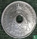 Belgique 25 centimes 1922 (NLD - fauté) - Image 1