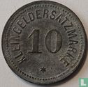 Bingen am Rhein 10 pfennig 1918 (zink) - Afbeelding 2