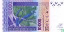 États d'Afrique de l'Ouest 10000 Francs K (Sénégal) - Image 2