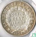 Bolivia 5 centavos 1874 - Afbeelding 1