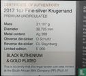 South Africa 1 krugerrand 2017 (coloured) "50th anniversary of the krugerrand" - Image 3