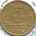Brazil 5 cruzeiros 1943 - Image 1