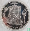 Libéria 20 dollars 2004 (BE) "Summer Olympics in Athens - Water polo" - Image 1