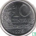 Brésil 10 centavos 1976 - Image 1