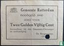 Emergency money 2.50 Gulden Rotterdam "Mayor Old" (Devalued) PL838.2 - Image 1