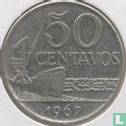 Brazil 50 centavos 1967 - Image 1