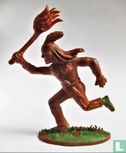 Indiaan rennend met fakkel - Afbeelding 1