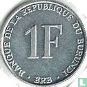 Burundi 1 franc 1993 - Image 2