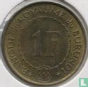 Burundi 1 franc 1965 - Image 2