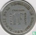 Burundi 1 franc 1970 - Image 2