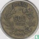 Brazilië 500 réis 1927 - Afbeelding 1