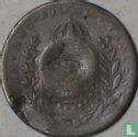 Brazilië 10 réis 1835 (countermark op 20 réis 1829) - Afbeelding 2