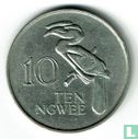 Zambie 10 ngwee 1972 - Image 2