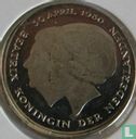 Nederland 1 gulden 1980 (misslag) "Investiture of New Queen" - Afbeelding 2