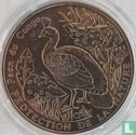 Kongo-Brazzaville 100 Franc 1992 (Kupfer-Nickel) "Congo peafowl" - Bild 1