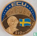 Liberia $10 2001 ECU Sweden - Image 1