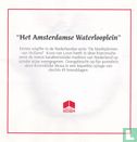 Ornamental plate "The Amsterdam Waterloplein" - Image 3