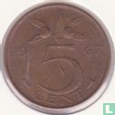 Nederland 5 cent 1967 (type 1) - Afbeelding 1