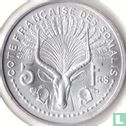 French Somaliland 5 francs 1965 - Image 2
