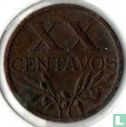 Portugal 20 centavos 1945 - Image 2