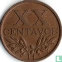 Portugal 20 centavos 1961 - Image 2
